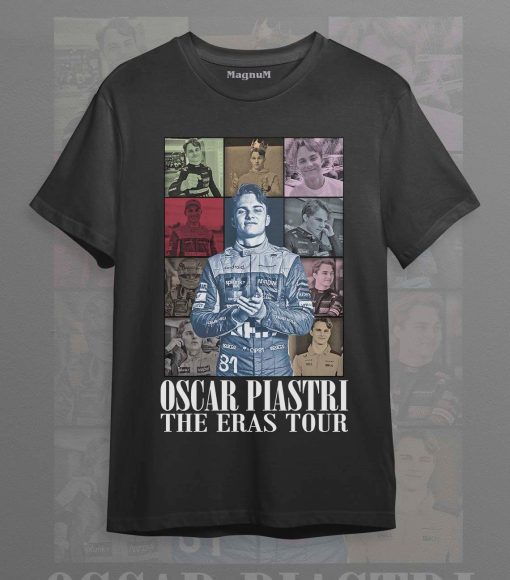 Oscar Piastri The Eras tour Unisex Softstyle T-Shirt