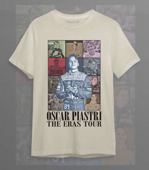 Oscar Piastri The Eras tour Unisex Softstyle T-Shirt