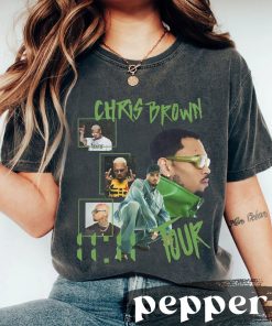 Vintage Chris Brown 1111 Tour 2024 Shirt,…