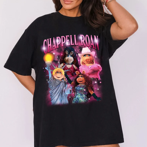 Disney Muppets Miss Piggy Icon Poster T-Shirt, Family Matching Tee