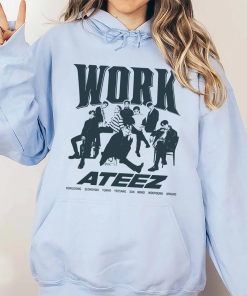 Ateez Work Shirt, ATEEZ Golden Hour Shirt,…