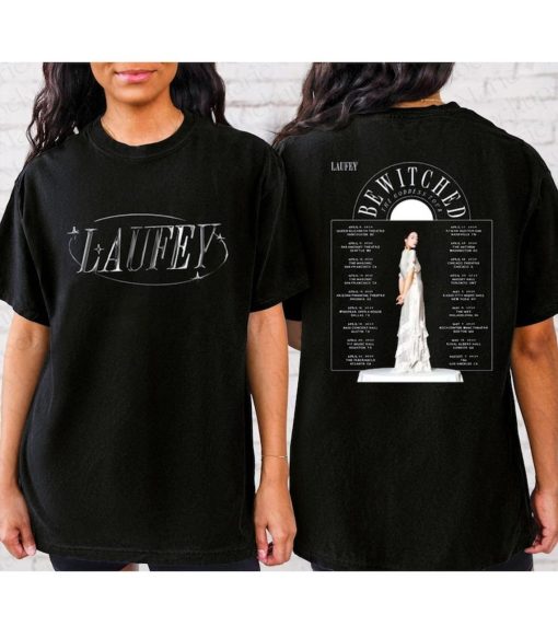 Laufey The Bewitched Tour 2024 Shirt, Laufey Tour Concert Tee, Laufey Fan Gift Shirt, 2024 Tour Shirt, Laufey Merch Shirt