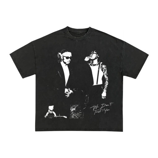 Metro Boomin & Future “We Don’t Trust You” Garment Dyed T Shirt