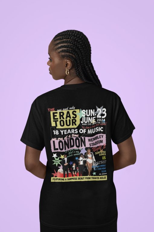 LONDON WEMBLEY NIGHT 3 | Eras tour t-shirt