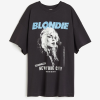 Blondie Mic Fitted Jersey On Stage Vintage 80s TShirt, Blondie 1977 Direct From New York City Retro tshirt,Debbie Harry Parallel Lines shirt