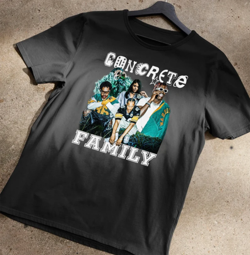 Lil Yachty Concrete Family Bootleg Retro Vintage Rap 90s Graphic Tshirt