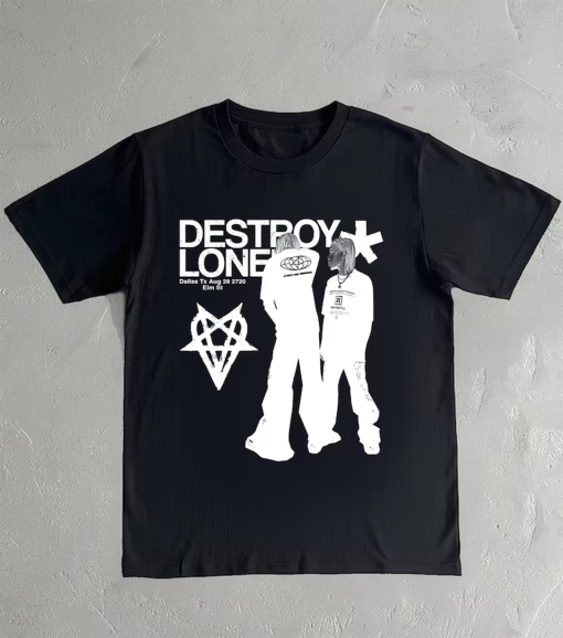 Destroy Lonely T-Shirt | Destroy Lonely Tee | Opium Merch | Ken Carson Shirt | A Great Chaos| Playboi Carti Tee|Destroy Lonely Concert merch