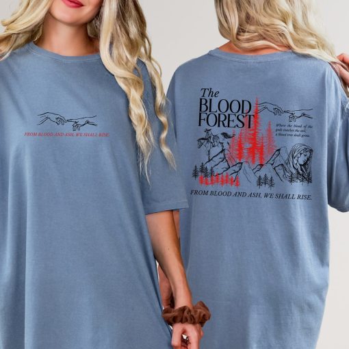 FBAA, from blood and ash, Poppy Castle Da’Neer, Flesh and Fire, Book Shirt Booktok Merch, Bookish T-shirt, Romantasy, Fantasy Reader, Gift