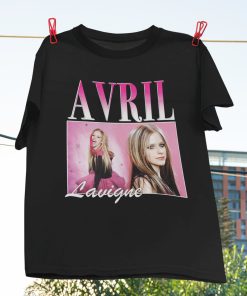 Pink Avril Lavigne Bootleg Vintage 90s T-Shirt,…