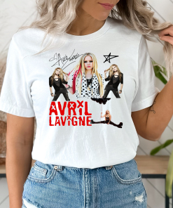 Pink Avril Lavigne Bootleg Vintage 90s T-Shirt,…