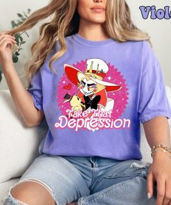 TAKE THAT DEPRESSION Shirt, Lucifer Morningstar Comfort…