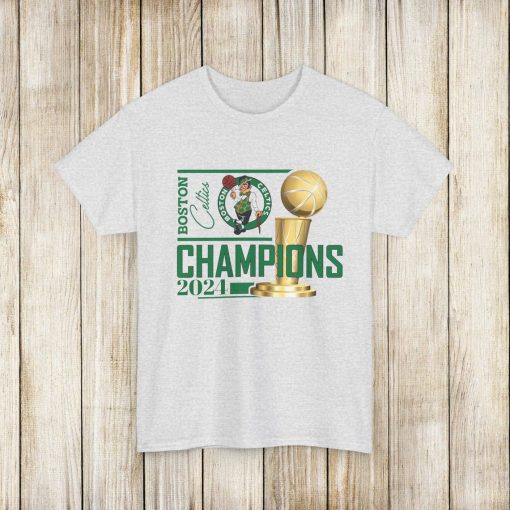 Boston Celtics Nba Championship T Shirt Tee Unisex Heavy Cotton Tee Celtic Pride