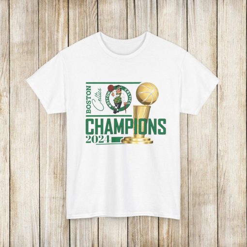 Boston Celtics Nba Championship T Shirt Tee Unisex Heavy Cotton Tee Celtic Pride