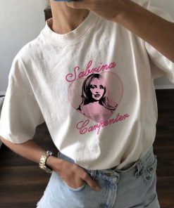 Sabrina Shirt, Y2K Baby Tee, Espresso Merch,…