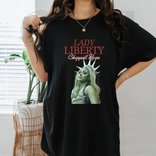 Lady Liberty, Chappell Roan, Unisex Heavy Cotton Tee