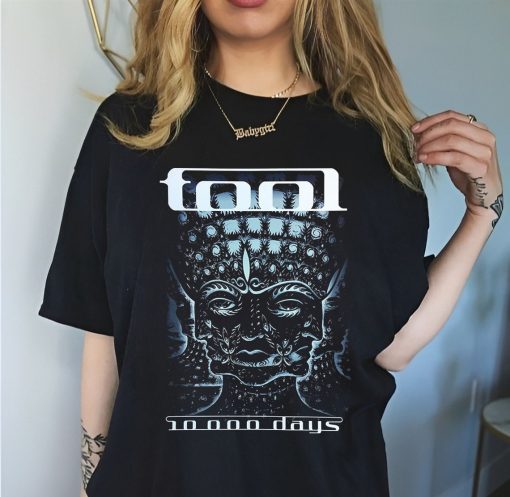 Vintage Tool Band 10000 Days Sweatshirt, Tool In Concert T-Shirt, American Rock Band Merch, 2024 Music Concert Tee, Gift For Fan