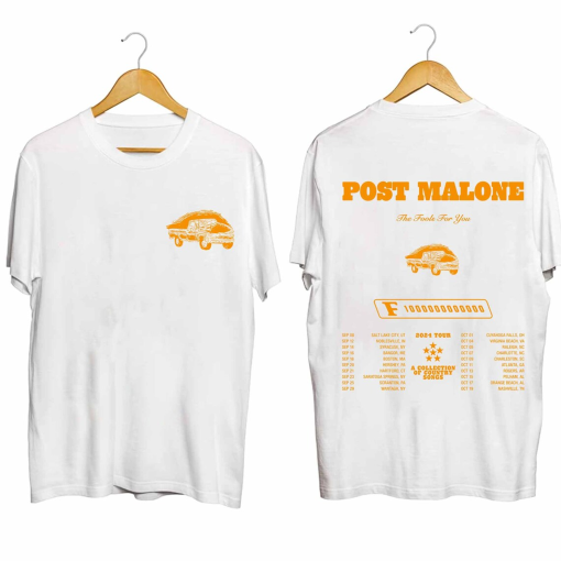 Post Malone The F-1 Trillion Tour 2024 Shirt, Posty 2024 Concert Shirt, F1000000000000, Posty Shirt, Post Malone Fan Gift, Country Music