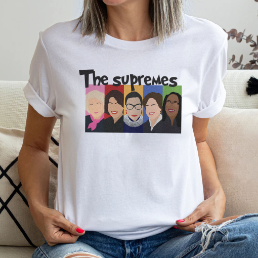 The Supremes Shirt, Ketanji Brown Jackson Shirt, RBG Shirt, Ruth Bader Ginsburg KBJ Shirt, Feminist Shirt, Political Tee,Black Women History