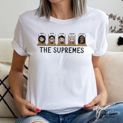 The Supremes Shirt, Ketanji Brown Jackson Shirt, RBG Shirt, Ruth Bader Ginsburg KBJ Shirt, Feminist Shirt, Political Tee,Black Women History