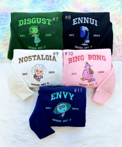 Inside Out Version 2 – Embroidery Sweatshirt