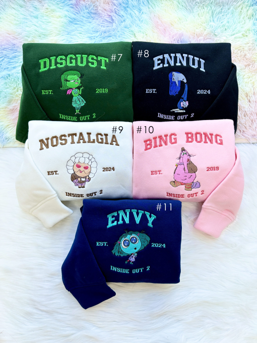 Inside Out Version 2 – Embroidery Sweatshirt