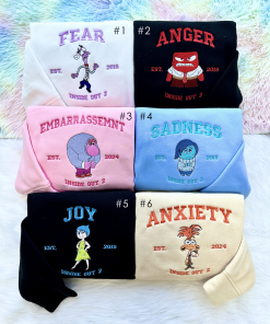 Inside Out Version 2 – Embroidery Sweatshirt