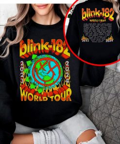 Blink 182 Shirt World Tour 2023 2024…