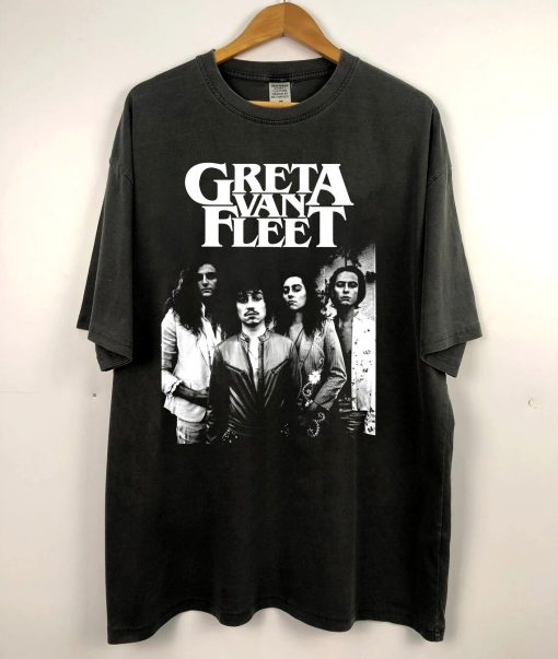 Rock Band Greta Van Fleet Shirt, Graphic Greta Van Fleet Starcatcher World Tour 2024 shirt, Greta Van Fleet Shirt, Gift for Fans Men Women