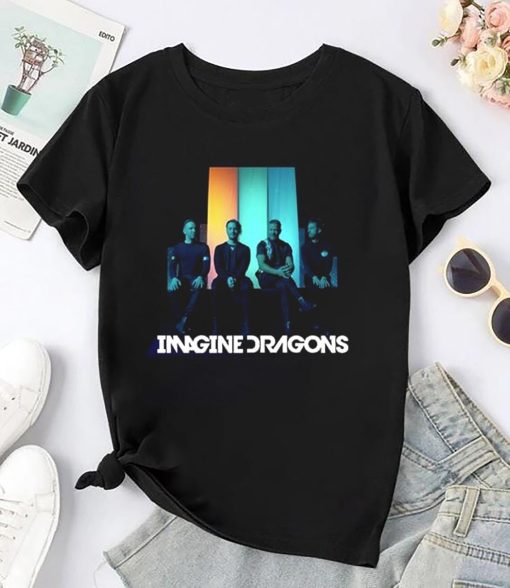 Imagine Dragons Band T-Shirt, Imagine Dragons 90s Vintage Shirt, Imagine Dragons Fan Gift, Imagine Dragons Tour 2024, Imagine Dragons Merch