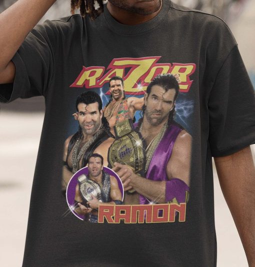 Vintage Razor Ramon Shirt, Razor Ramon T-shirt, Razor Ramon Sweatshirt, Scott Hall Shirt, The Diamond Studd Shirt, Scott Hall, Wrestler tee