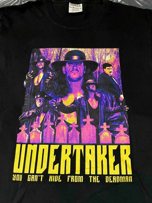 Undertaker Graphic Tee, Vintage 90s Bootleg Style T-Shirt, Retro Shirt