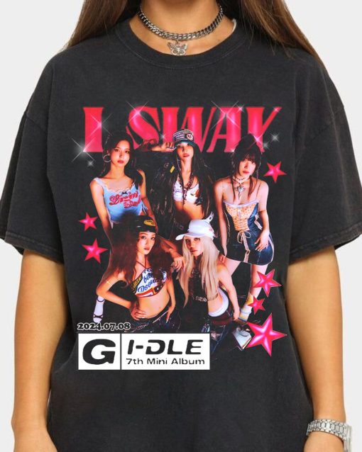 G-Idle I Sway Shirt, G-Idle 7th Mini Album Shirt, G-Idle Kpop Shirt, Miyeon G-Idle, Minnie G-Idle, Soyeon G-Idle, Yuqi G-Idle, Shuhua GIdle