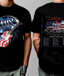 Styx and Foreigner Summer 2024 Tour Shirt,…