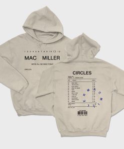 Mac Miller Circles tracklist shirt, Mac Circles…