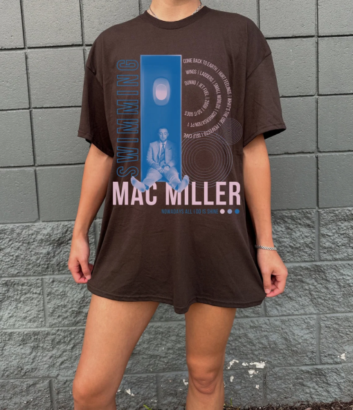 Swimming Tshirt, Mac Sweatshirt, Hip Hop Tshirt, Swimming Miller Album Sweatshirt