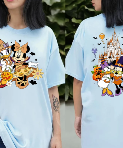 Two-sided Minnie Daisy Besties Disney Halloween Shirt,…