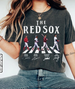 Red Sox Walking Abbey Road Signatures Baseball…