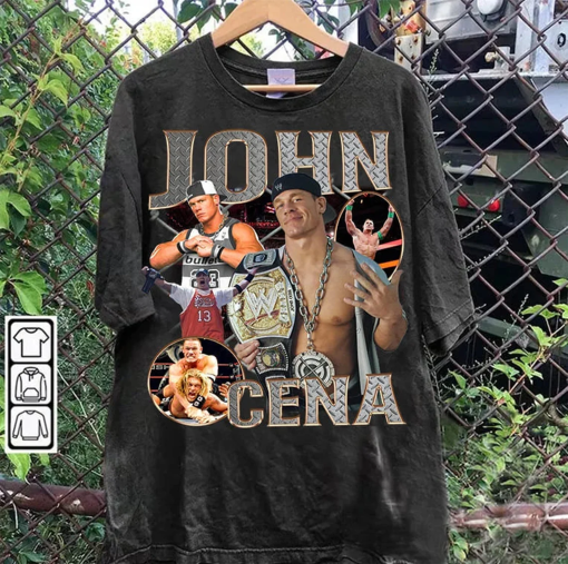 Vintage 90s Graphic Style John Cena TShirt – John Cena Sweatshirt – American Professional Wrestler Tee For Man and Woman Unisex Shirt