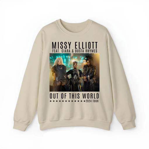 Missy Elliott Feat Ciara Busta Rhymes 2024 Tour T-Shirt, Sweatshirt, Hoodie