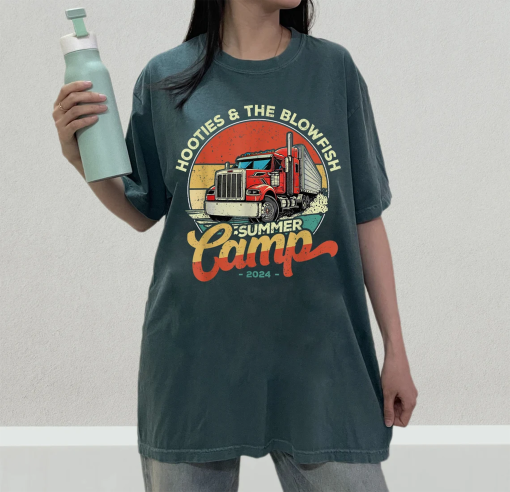 Hootie And The Blowfish – Summer Camp with Trucks Tour 2024 Shirt, Hootie And The Blowfish Band Fan Shirt, Hootie And The Blowfish Tour Tee