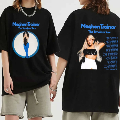 Meghan Trainor – The Timeless Tour 2024 Shirt, Meghan Trainor Fan Shirt, Meghan Trainor 2024 Concert Shirt, The Timeless Concert 2024 Shirt