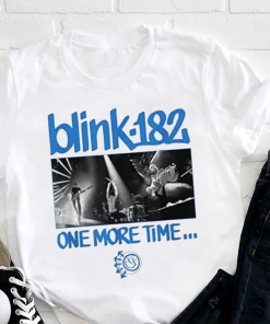 Blink Smile 182 Graphic T-shirt, Blink-182 Band…