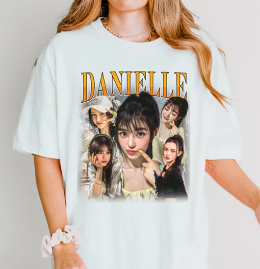 Newjeans Danielle Kpop Shirt, Newjeans Dani shirt, Newjeans tour shirt, newjeans fan merch, newjeans kpop vintage tee,NWJNS fan gift for her