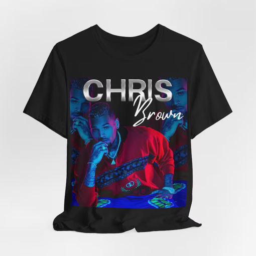 Chris Brown Unisex Jersey Short Sleeve Tee