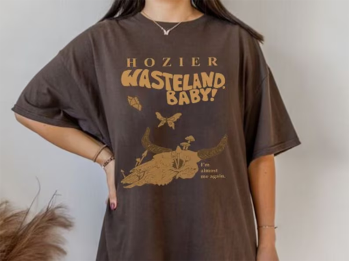 Hozier Wasteland Baby Shirt, Hozier Music Shirt, No Grave Can Hold My Body Down, Hozier In A Week Shirt, Hozier Unisex Gift, Gift for Fan