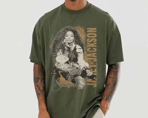 Janet Jackson Signature Shirt, 90s Vintage Janet Jackson Shirt, Janet Jackson Fan Gift Shirt, Janet Jackson Together Again 2024 Tour Shirt