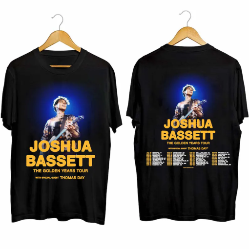 Joshua Bassett – The Golden Years Tour 2024 Shirt, Joshua Bassett Fan Shirt, Joshua Bassett 2024 Concert Shirt