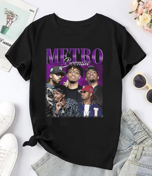 90s Vintage Metro Boomin Bootleg Shirt, Metro Boomin Fan Gift Shirt, Metro Boomin Tour 2024 Shirt, Rap Hip Hop Tee, Metro Boomin Tour Merch