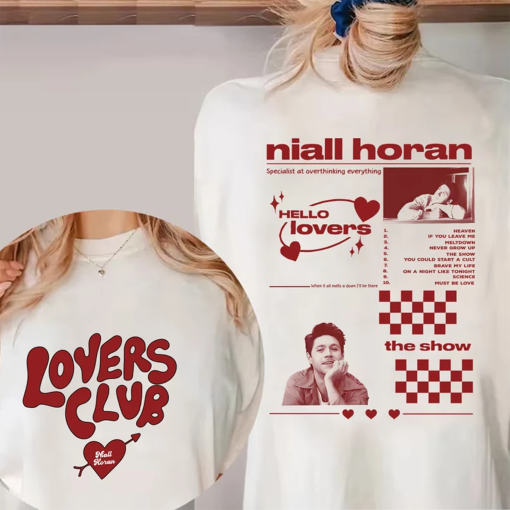 Niall Horan Lover Club Shirt, Tour Niall Horan 2024 Shirt, Niall Horan Graphic Shirt, Niall Horan The Show Live On Concert 2024 Shirt