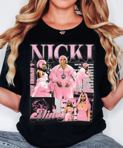 Retro Nicki Lewinsky Airbrush Style Shirt, Nicki…